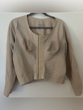 Marena Recovery  - Size 4XL, Beige Vest - 3/4 Length Sleeve - Style No. FV2M